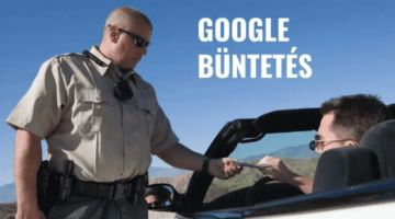 Google büntetés