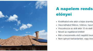 napelem rendszer telepítése
