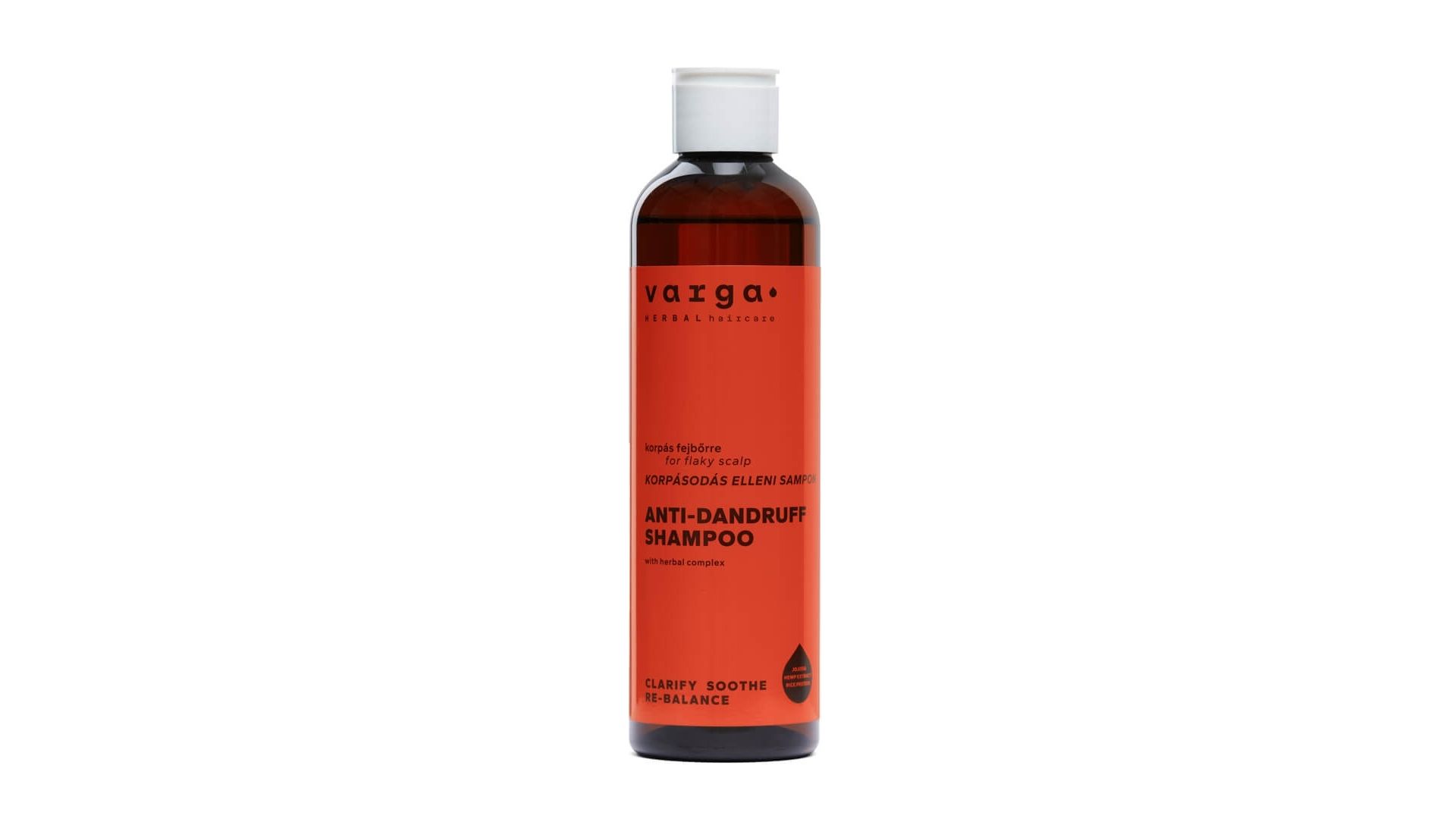 Sampon száraz fejbőrre Varga Herbal kínálatában